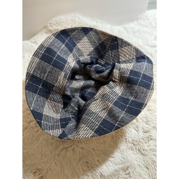 Adult Reversible Tan Brown Corduroy And Flannel Lined Bucket Hat No Brand OS - Picture 3 of 4